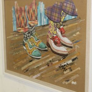 Renaissance Collage Art Piece