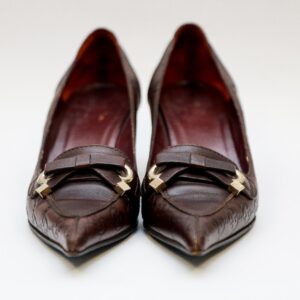 Prada Purple Vintage Kitten Heels