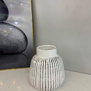 Cream-white Ceramic vase