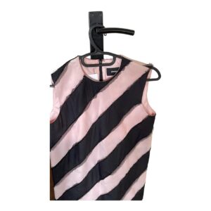Dsquared2 Pink & Black Striped Dress